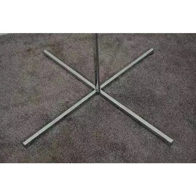 Hans Eichenberger Mid Century Modern Adjustable Chrome and Walnut Floor Lamp For Sale In Philadelphia - Image 6 of 10