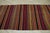 Textile 1960s Rustic Style Stripe Design Handmade Oushak Kilim Rug For Sale - Image 7 of 10