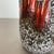 Zig Zag Lora Fat Lava Vase from Scheurich, Germany, 1970s For Sale - Image 10 of 18