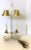Very pretty antique student lamp. This beautiful lamp is made of brass from Italy, with a fantastic aged patina. It stands...