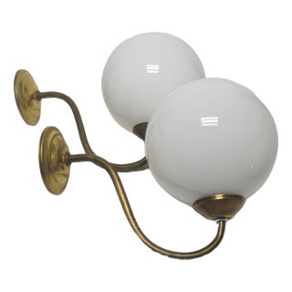 Art Deco Wall Lamp, Poland, 1950s, Set of 2 For Sale