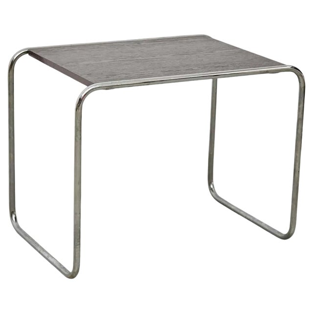 Wood and Steel Table by Marcel Breuer for Gavina, 1960 For Sale