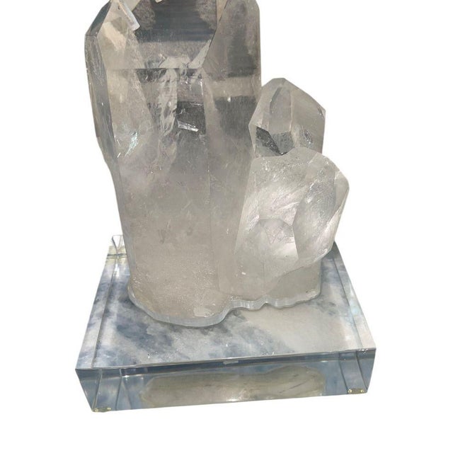 Modern Peter Muller Labradorite Kingfisher Sculpture Quartz Base. Switzerland, 1980's. For Sale - Image 3 of 7