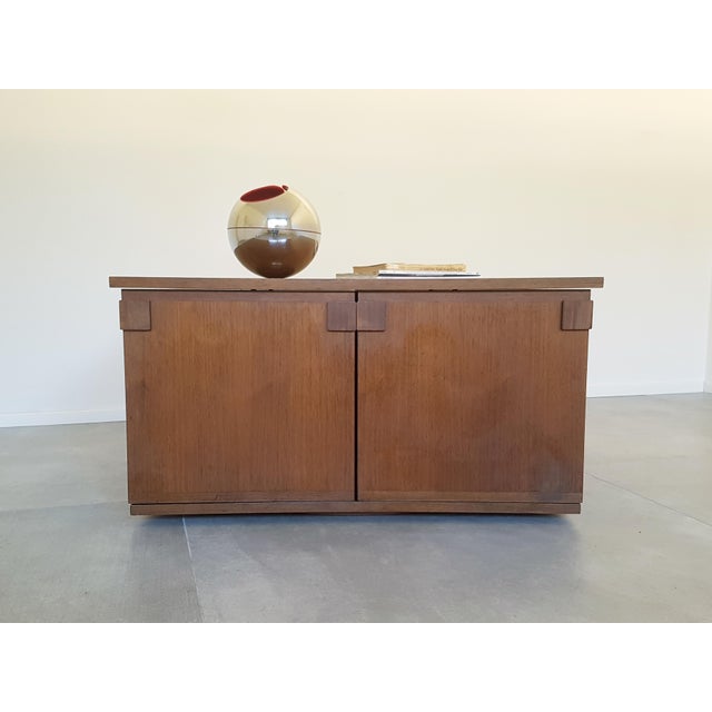Italian Walnut Coffee Table from Bernini, 1960s For Sale - Image 9 of 18