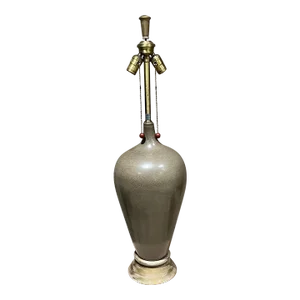 1960s Italian Ceramic Table Lamp by the Marbro Lamp Company