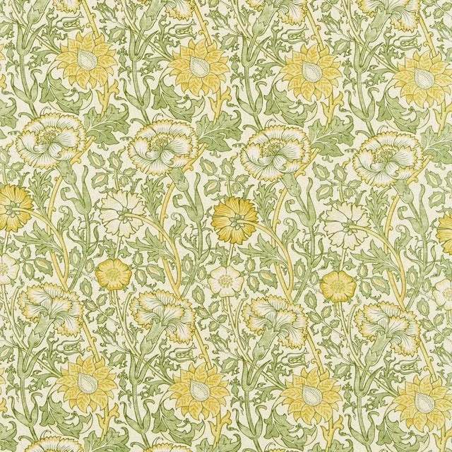 Curvaceous and entwined this floral trailing fabric was designed by William Morris in 1890 and originally a large-scale...