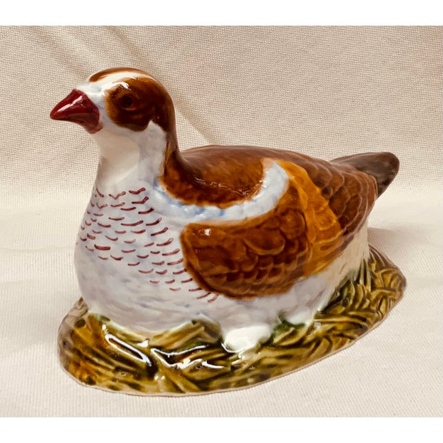 Magnificent Portuguese Game Bird Tureen -C. 1950 For Sale - Image 6 of 12