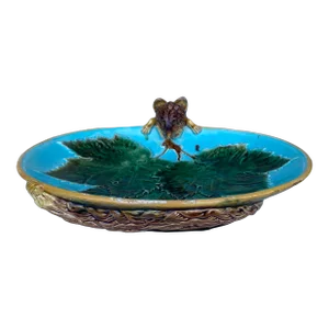 Majolica George Jones Fox Serving Tray Circa 1869