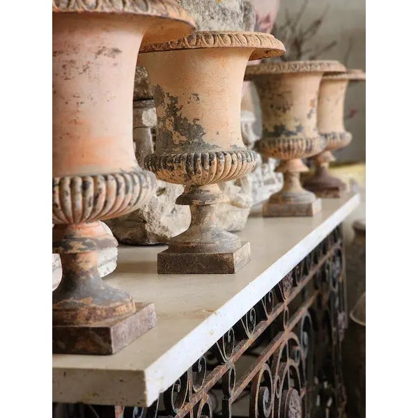 Pair of 19th Century Italian Rendez-Vous Sunset Urns For Sale - Image 10 of 18