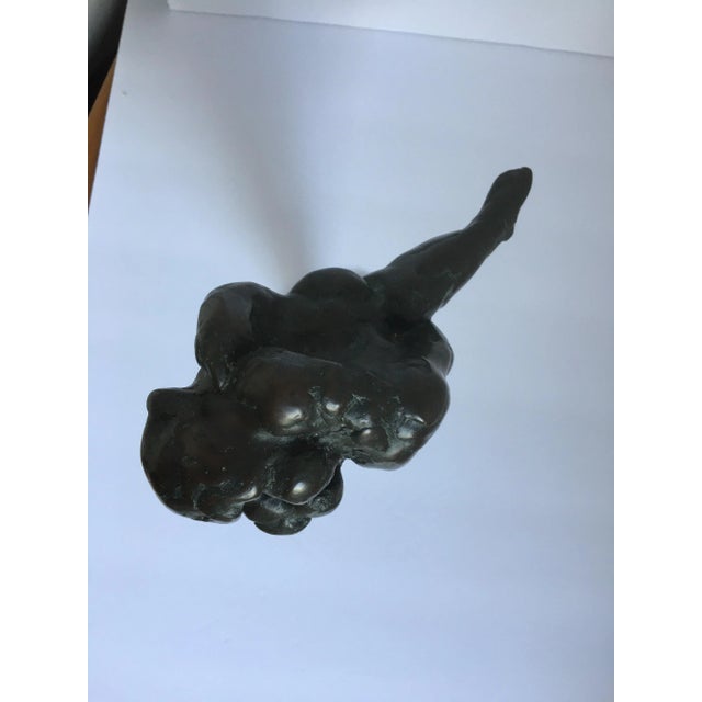 1950s 1959 Bronze Sculpture "Io and the Cloud" by Dutch Artist Nic Jonk For Sale - Image 5 of 13