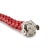 Sword Limited Red Fiat Lux 18k White Gold Titanium Eagle Diamond Bracelet For Sale In Houston - Image 6 of 8