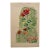 Henry Emil Salloch Original Watercolor on Paper Botanical Sketch of Red and Orange Geraniums. For Sale