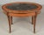Wood French Louis XV Style Marble Top Mahogany Coffee Table For Sale - Image 7 of 9