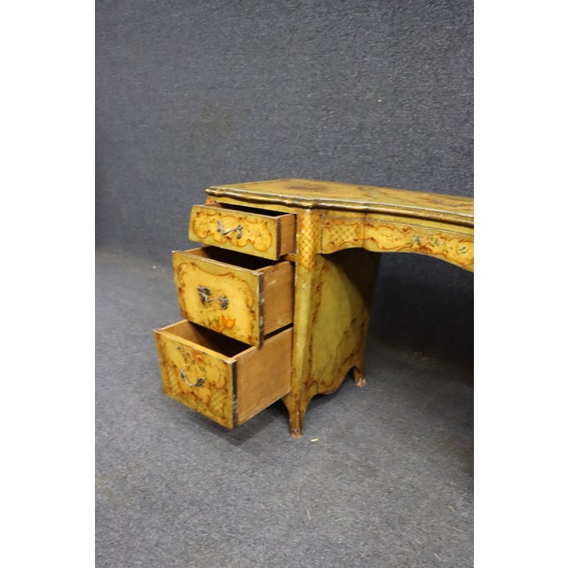 Italian Paint-Decorated Vanity by Ny Galleries For Sale - Image 11 of 17