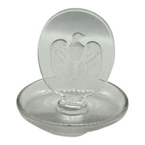 Vintage Lalique Crystal Pin Ring Dish Tray