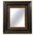 20th Century Burl and Gold Leaf Framed Mirror For Sale - Image 10 of 10