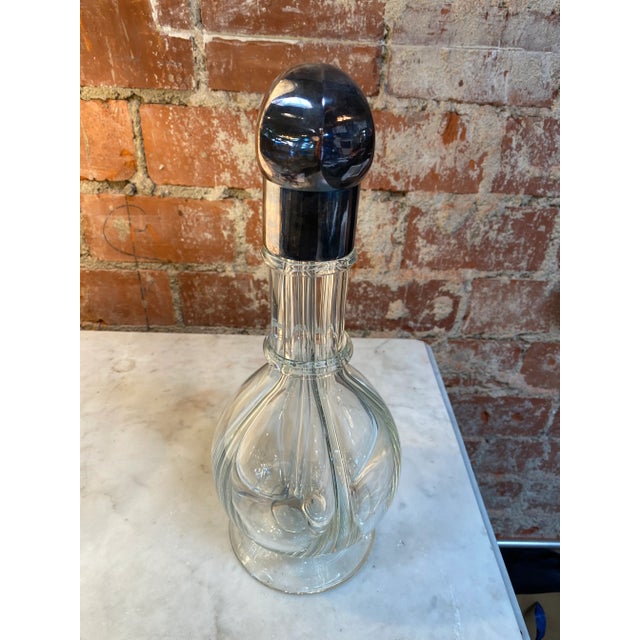 1950s Decorative Italian Decanter Bottle For Sale In Los Angeles - Image 6 of 7