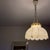 1970s Farmhouse White Acrylic Modular Hanging Light Small Chandelier, Ukraine, 1970s For Sale - Image 5 of 16