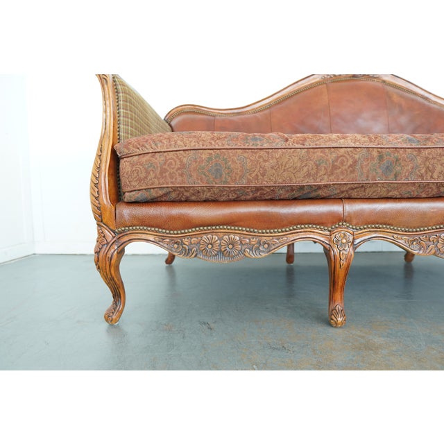 Louis XV–Style Carved Sofa For Sale - Image 12 of 16