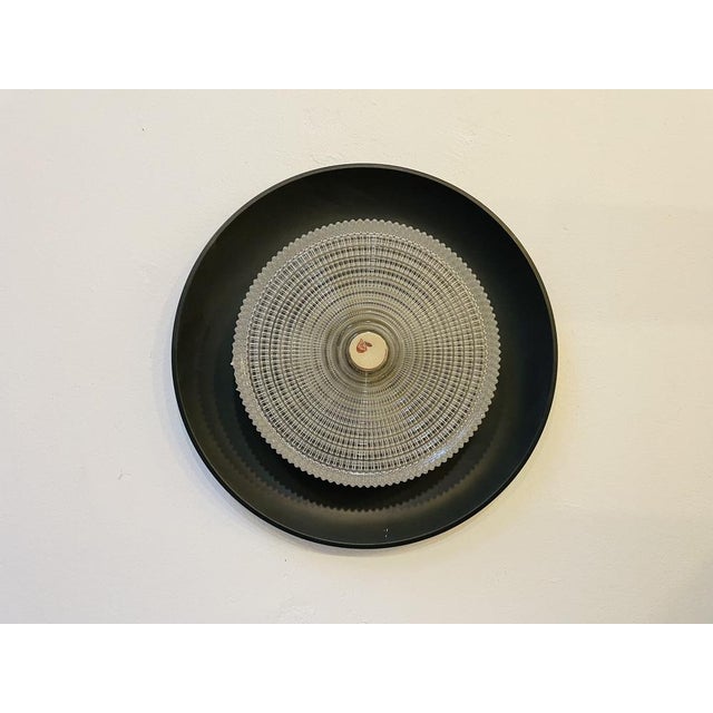 Large Glass and Metal Lamp from Wila, 1970s For Sale - Image 9 of 9