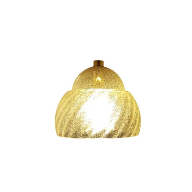 Murano Glass Chandelier in Amber Color from Mazzega, 1970s For Sale - Image 12 of 17