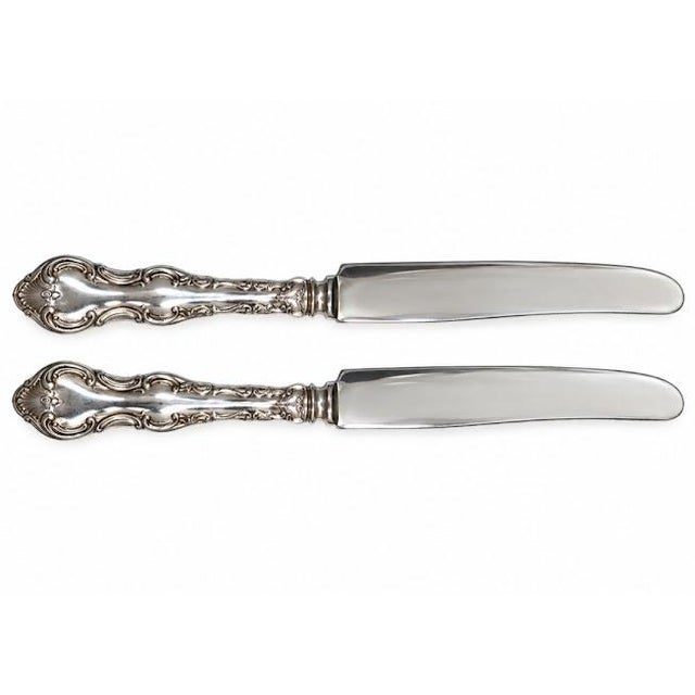 Silver Early 20th Century Gorham Sterling Silver Flatware Set - 125 Pcs For Sale - Image 8 of 11