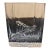 Vintage Crystal Sculptural Wave Vase Signed For Sale