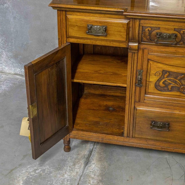 Victorian Walnut Sideboard For Sale - Image 3 of 14
