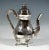 Art Nouveau Silver Coffee Pot with Rocaille Decoration, 1890s For Sale - Image 3 of 8