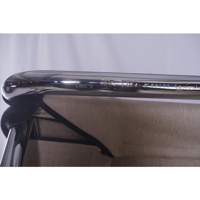 Antique White Le Corbusier, Pierre Jeanneret, Charlotte Perriand Chaise Longue B 306 by Cassina For Sale - Image 8 of 8