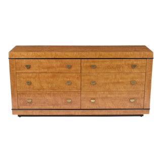 Mid-Century Modern Maple Dresser For Sale