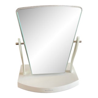 Mid Century Style Skagen Double Sided Vanity Table Top Mirror For Sale