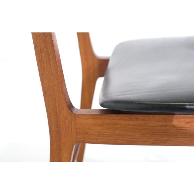 Dining Chairs in Teak, Denmark, 1960s, Set of 4 For Sale - Image 6 of 11