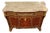 19th Century French Bronze Mount Inlaid Acajou Mouchete Riesener Style Commode For Sale