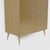 Italian Brass Bar Cabinet with Sculptural Cast Brass Handles, 1980 For Sale - Image 4 of 11