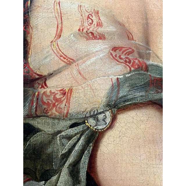 Abraham Janssens, Portrait of Woman, Oil on Canvas, Early 17th Century, Framed For Sale - Image 6 of 12