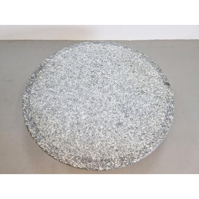Round Granite Coffee Table by Ammannati & Vitelli for Bruno Brunati, Italy, 1970s For Sale - Image 14 of 15