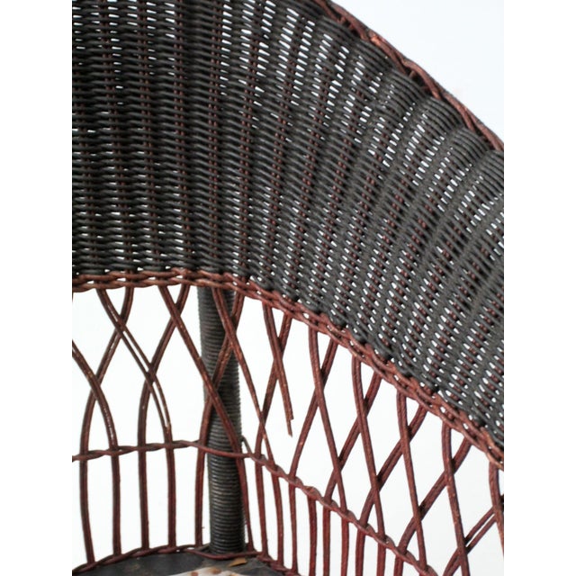 Early 20th Century American Wicker Sofa and Chair Set For Sale - Image 16 of 18