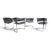 Vintage Dining Chairs by Vittorio Introini for Mario Sabot, 1970, Set of 4 For Sale - Image 16 of 18