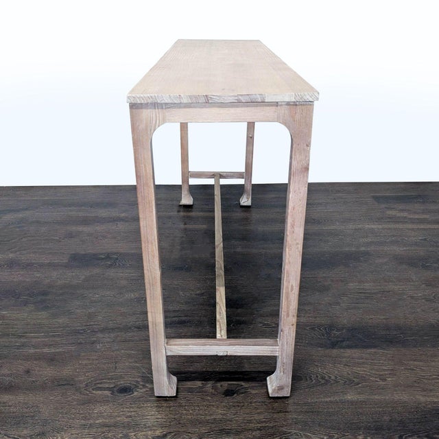 2010s Threshold With Studio McGee Wood Console Table For Sale - Image 5 of 9