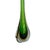 Murano Glass Sommerso Vintage Murano Sommerso Formia Art Glass Vase — Green For Sale - Image 4 of 10