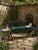 1990s Victorian Style Cast Iron Lyre & Eagle Garden Bench For Sale In West Palm - Image 6 of 7