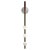 Contemporary Demetra Brushed Burnished Metal Wall Lamp by Alabastro Italiano For Sale - Image 3 of 3