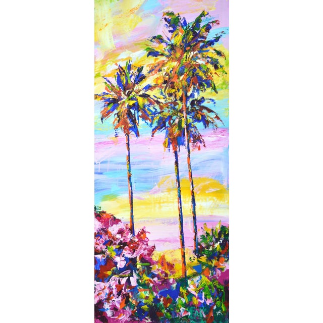 Palm Trees 9 Original Contemporary Painting For Sale