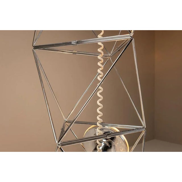 Space Age Poliedra Sculptural Lamp by Felice Ragazzo for Guzzini, 1960s For Sale - Image 15 of 18