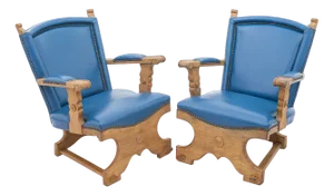 Set of Flemish Armchairs, 1950s