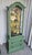 Brandt Green MCM Curio Cabinet, Display Cabinet Boho Style, 1950's #1 For Sale - Image 4 of 15
