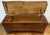 Wood 18th-Century English George III Six Board Elm Coffer Chest For Sale - Image 7 of 13