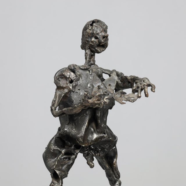 Anthony Binstead, Expressive Standing Figure, 1980s, Iron For Sale - Image 6 of 11