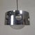 Vintage Pendant Lamp with Chrome Cylinder and Glass Globe, 1960s For Sale - Image 13 of 13